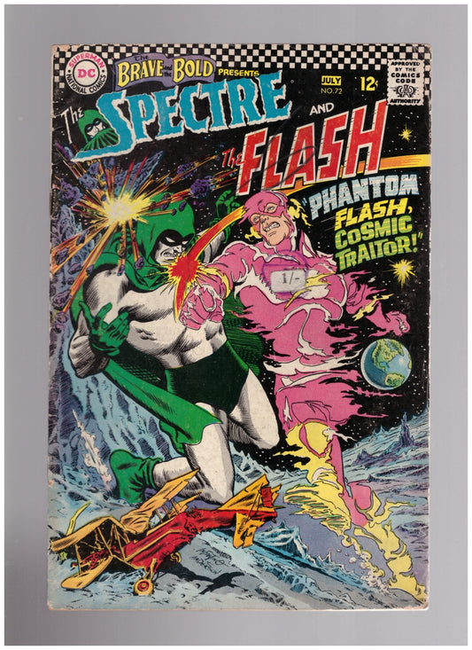 The Brave And The Bold No 72 Jul 1967 from DC Comics