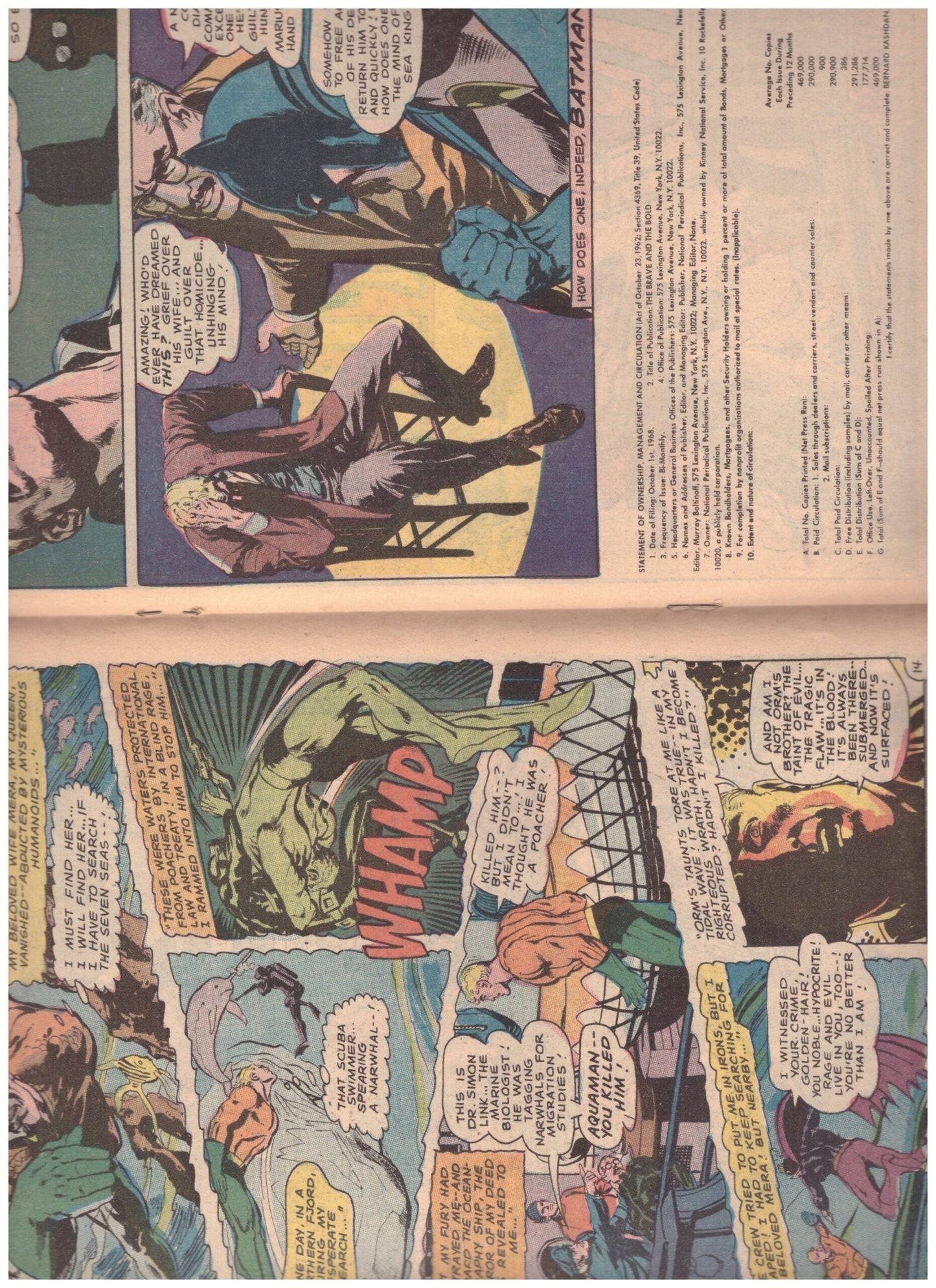 The Brave And The Bold No 82 Mar 1969 from DC Comics