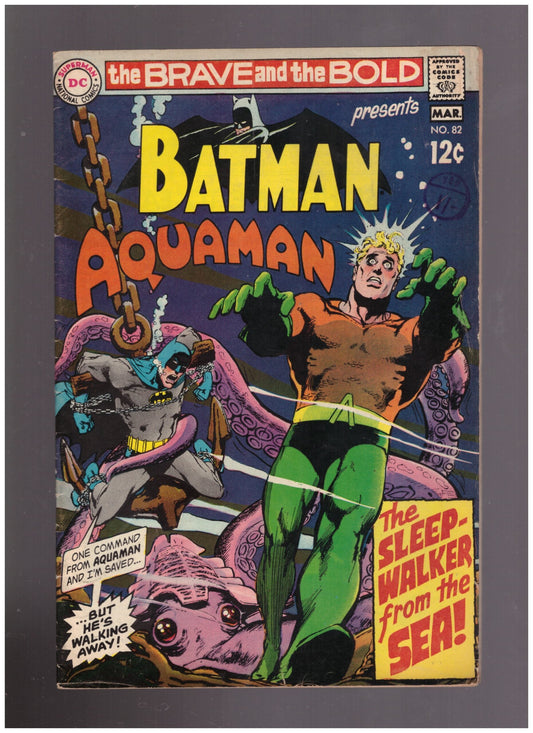 The Brave And The Bold No 82 Mar 1969 from DC Comics