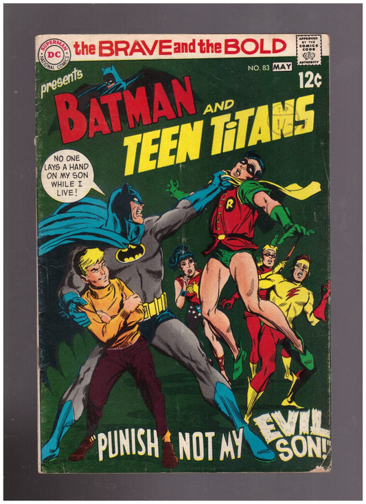The Brave And The Bold No 83 May 1969 from DC Comics