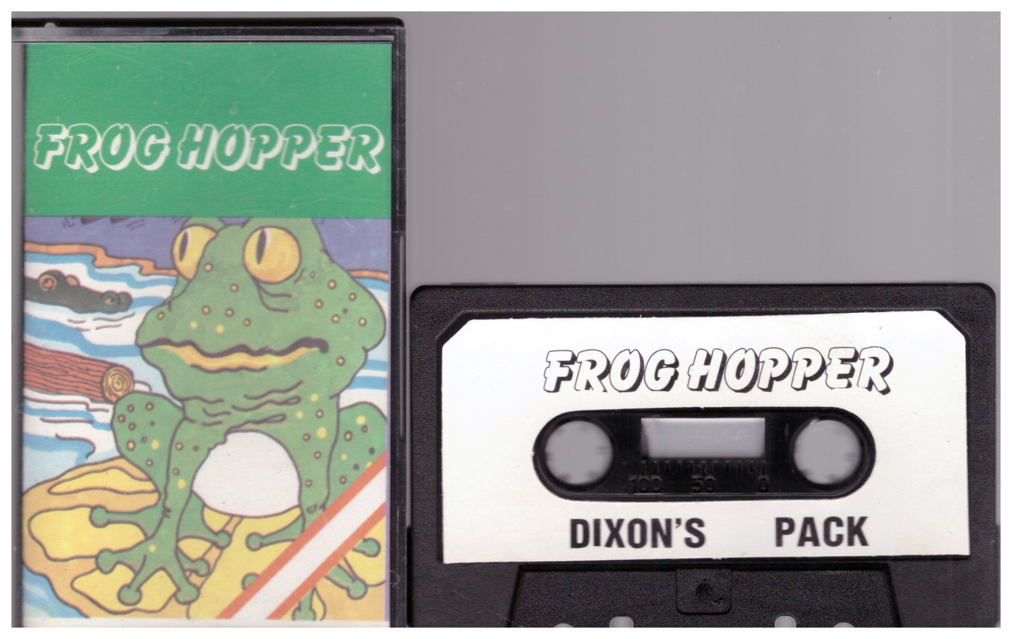 Dhx Frog Frog Hopper for ZX Spectrum from Walltone Software – Retro Games And Films