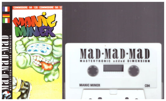 Manic Miner for Commodore 64 from Mastertronic (1C 0292)
