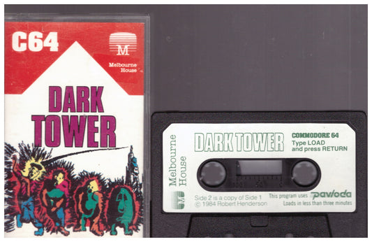 Dark Tower for Commodore 64 from Melbourne House