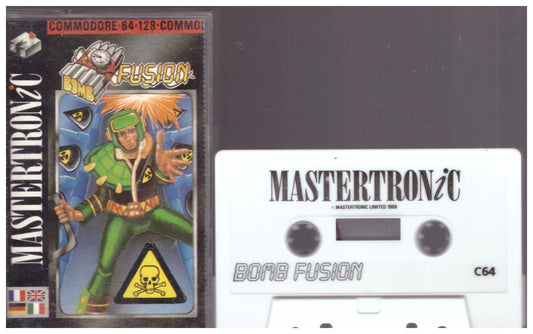 Original Bomb Fusion Mastertronic Added Dimension Commodore 64 Game