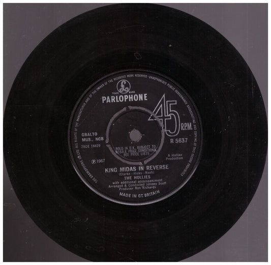 King Midas In Reverse by The Hollies from Parlophone (R 5637)
