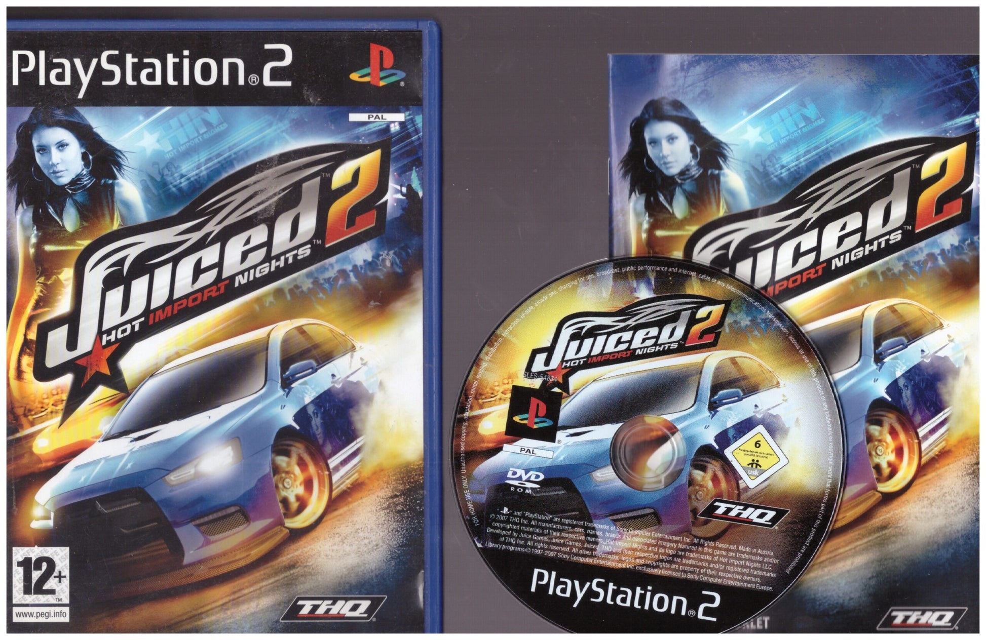 Juiced 2: Hot Import Nights for PlayStation 2, car racing game, PS2 racing experience