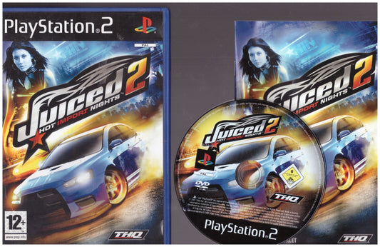 Juiced 2: Hot Import Nights for PlayStation 2, car racing game, PS2 racing experience