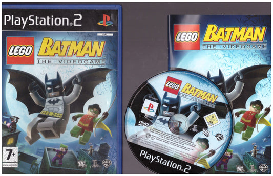 LEGO Batman The Videogame - Sony Playstation 2/PS2 - Warner Bros Interactive Entertainment - SLES 55135