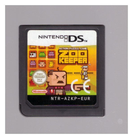Zoo Keeper Nintendo DS game European version NTR-AZKP-EUR Ignition Entertainment
