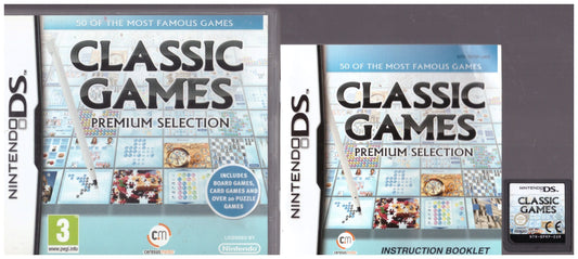 Classic Games Premium Selection for Nintendo DS – Cerasus.Media