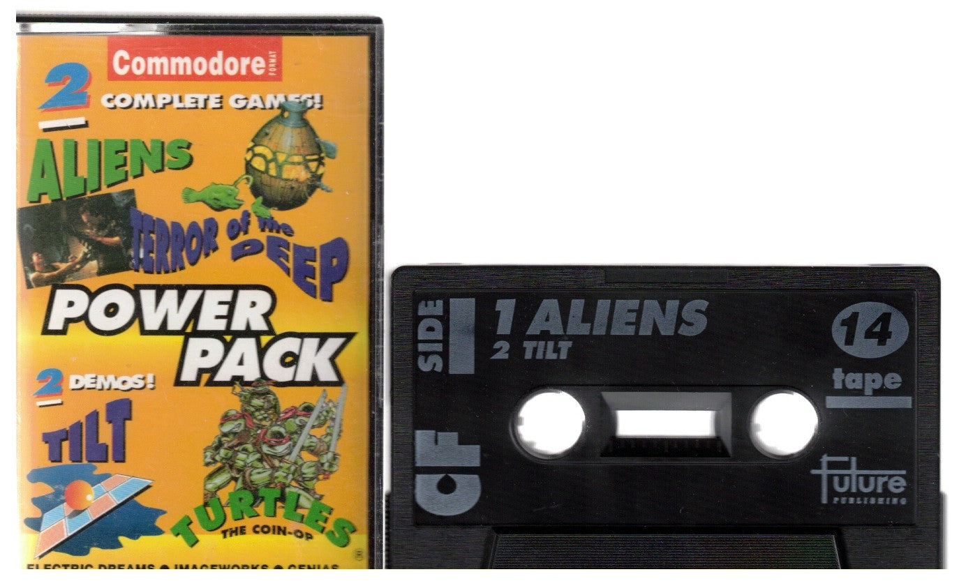 Commodore Format Power Pack 14 November 1991 magazine covertape