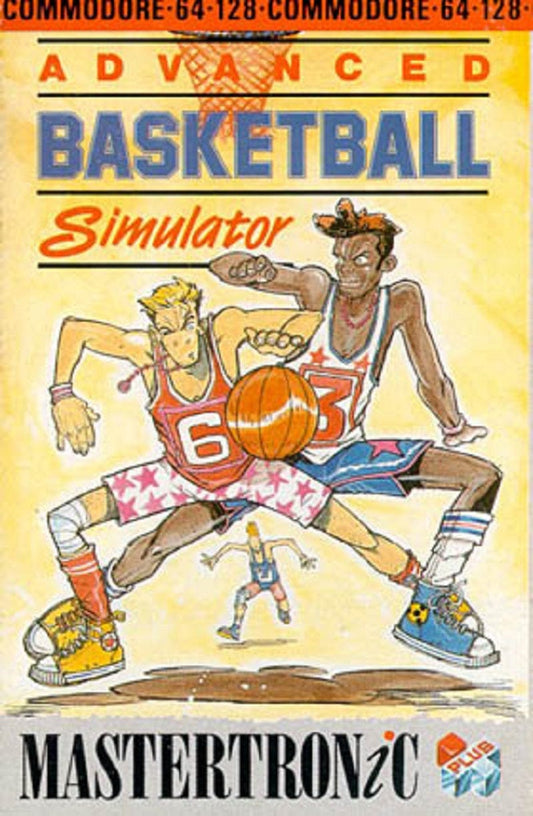 Advanced Basketball Simulator Commodore 64 retro game by Mastertronic Plus