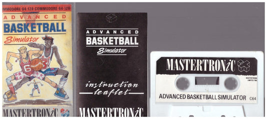 Advanced Basketball Simulator for Commodore 64 from Mastertronic (PAL CM7)