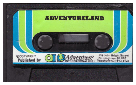 Adventureland Tape Only for Commodore 64 from Adventure International