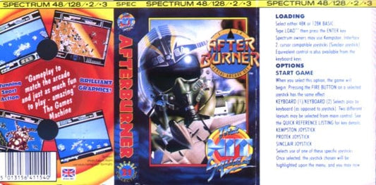 Afterburner for ZX Spectrum from The Hit Squad