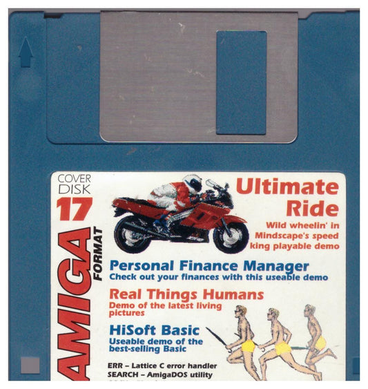 Amiga Format 17 December 1990 Coverdisk