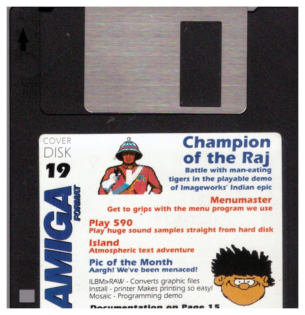 Amiga Format 19 February 1991 Coverdisk