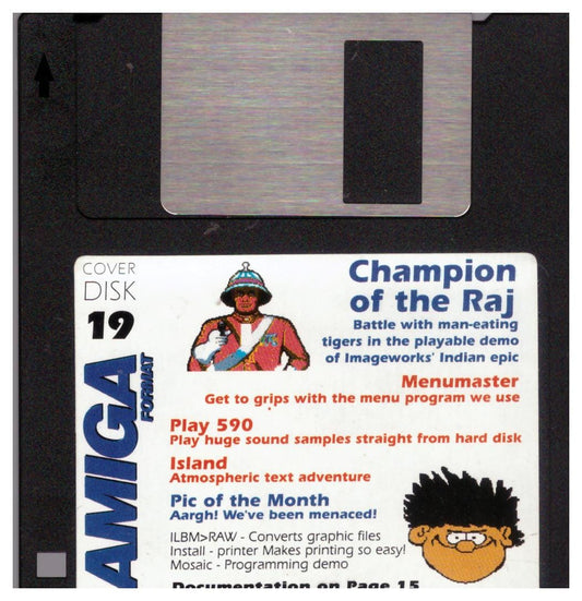 Amiga Format 19 February 1991 Coverdisk