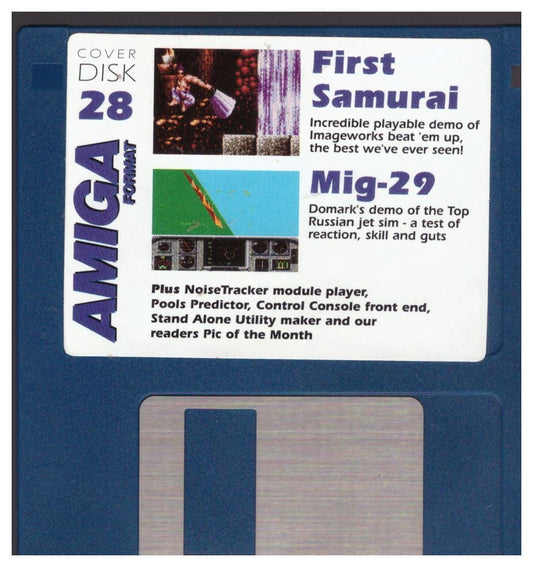 Amiga Format 28 November 1991 Coverdisk