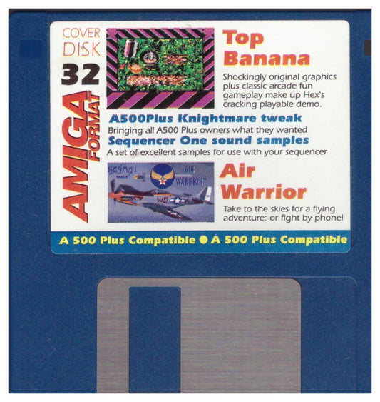Amiga Format Issue 32 March 1992 Coverdisk for Commodore Amiga