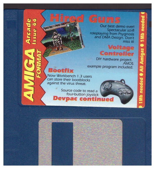 Amiga Format Issue 44 March 1993 Coverdisk for Commodore Amiga