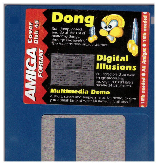 Amiga Format Issue 45 April 1993 Coverdisk for Commodore Amiga