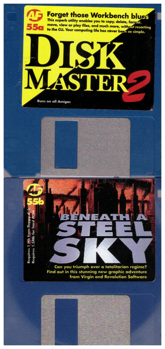 Amiga Format Issue 55 January 1994 Coverdisks for Commodore Amiga