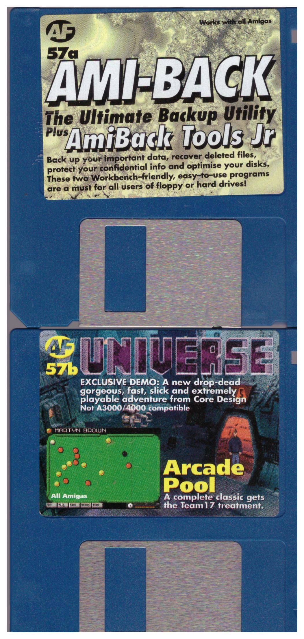 Amiga Format Issue 57 March 1994 Coverdisks for Commodore Amiga