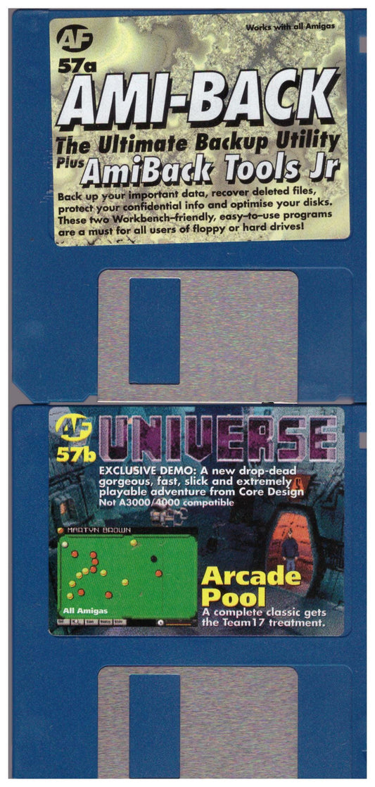Amiga Format Issue 57 March 1994 Coverdisks for Commodore Amiga
