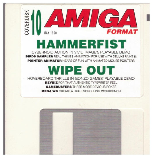 Amiga Format No.10 May 1990 Coverdisk