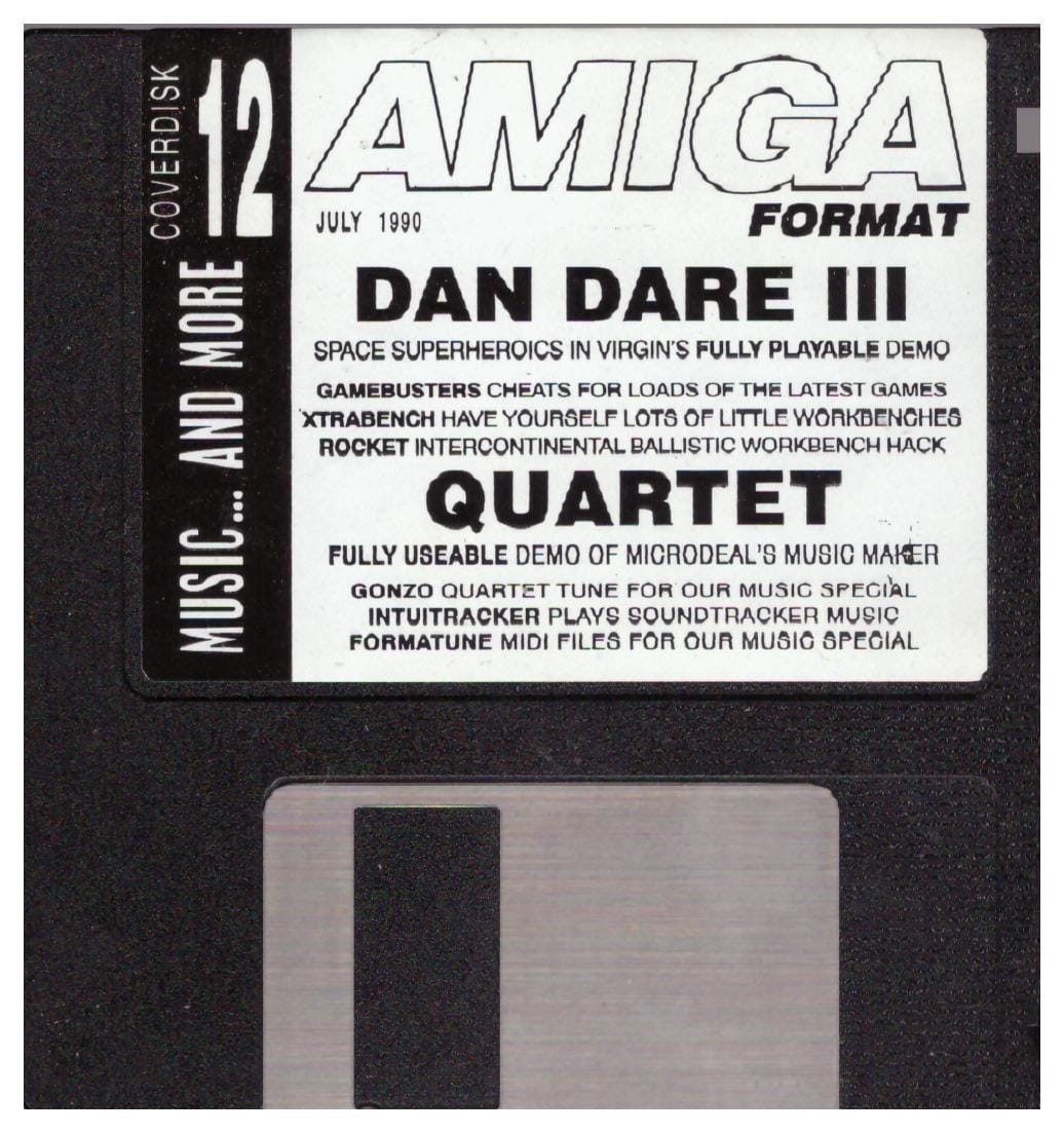 Amiga Format No.12 July 1990 Coverdisk