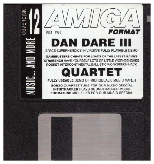 Amiga Format No.12 July 1990 Coverdisk