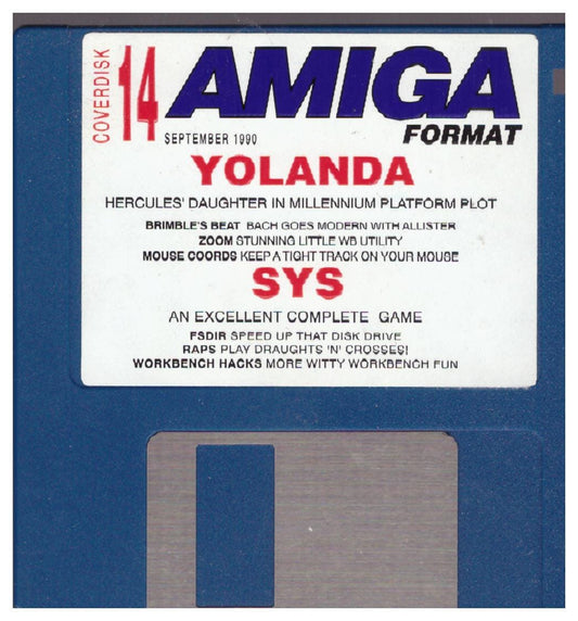 Amiga Format No.14 September 1990 Coverdisk