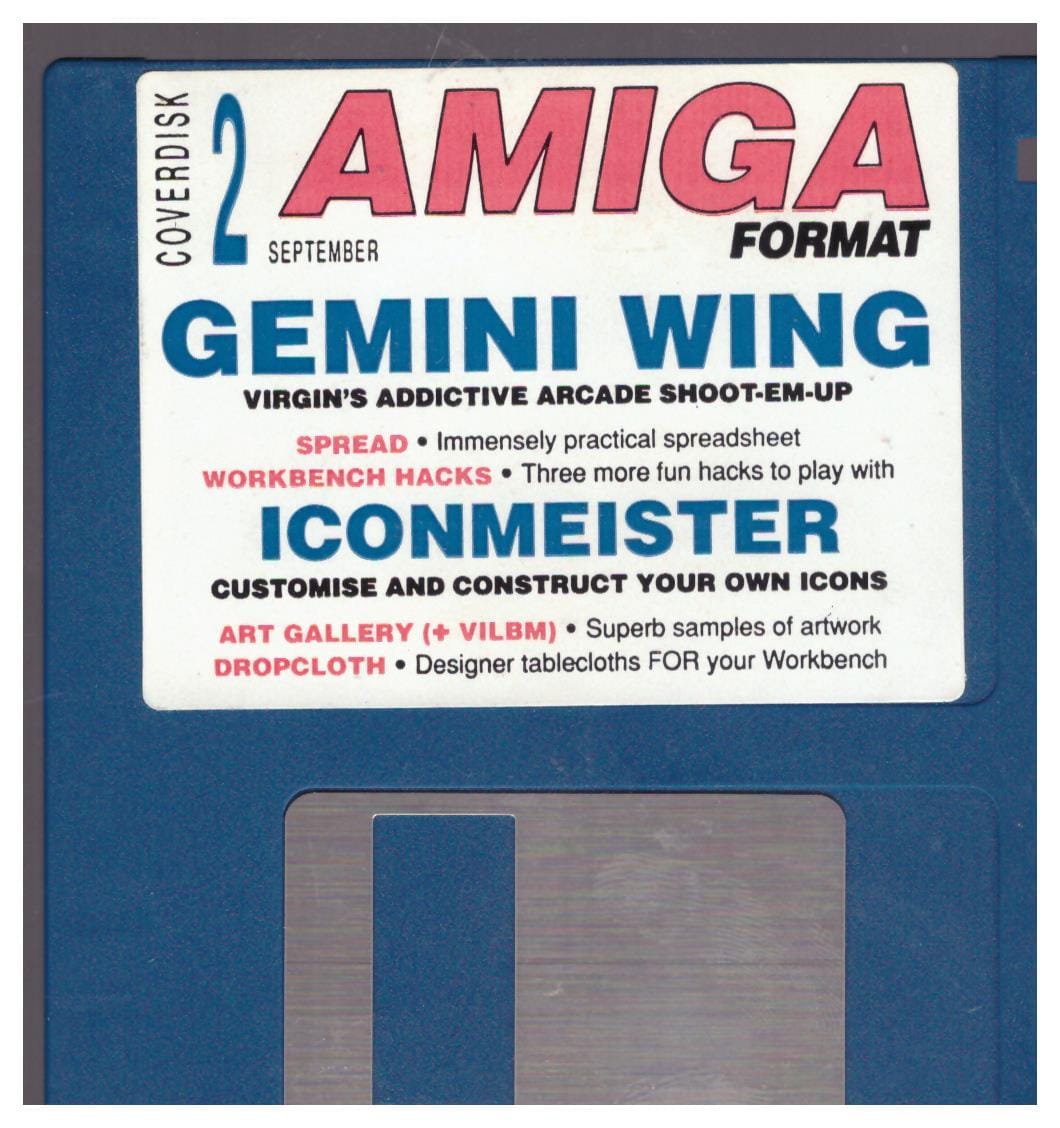 Amiga Format No.2 September 1989 Coverdisk