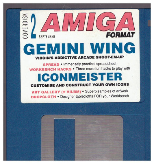 Amiga Format No.2 September 1989 Coverdisk