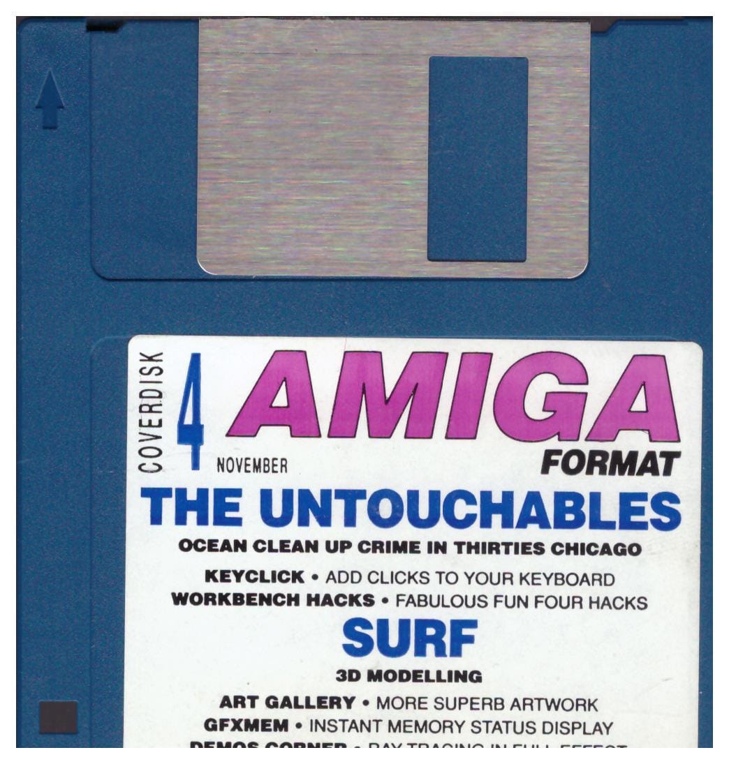 Amiga Format No.4 November 1989 Coverdisk