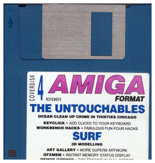 Amiga Format No.4 November 1989 Coverdisk