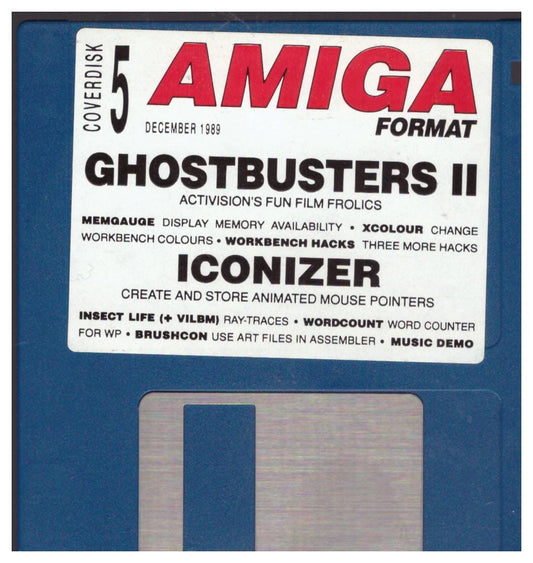 Amiga Format No.5 December 1989 Coverdisk