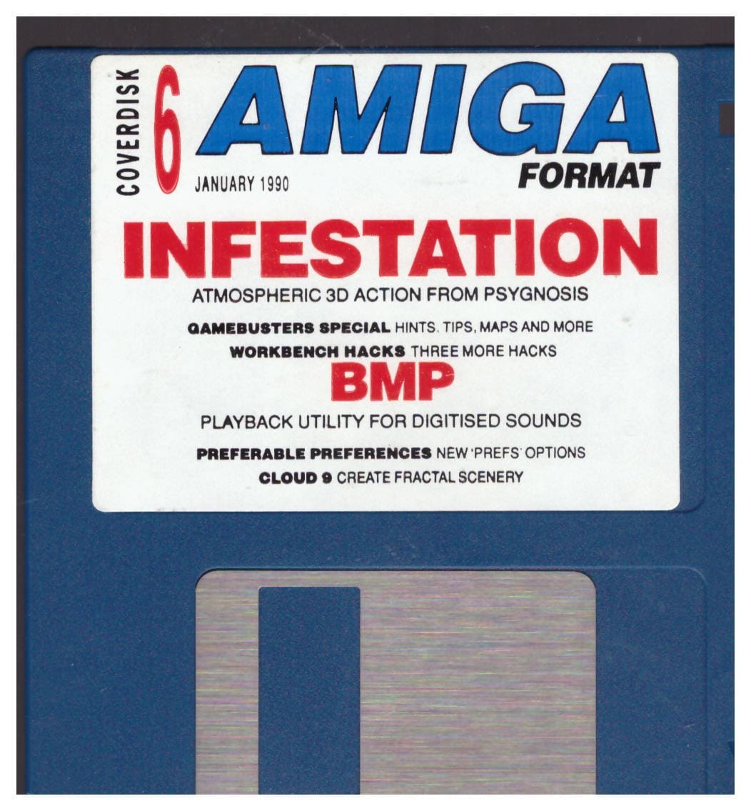 Amiga Format No.6 January 1990 Coverdisk