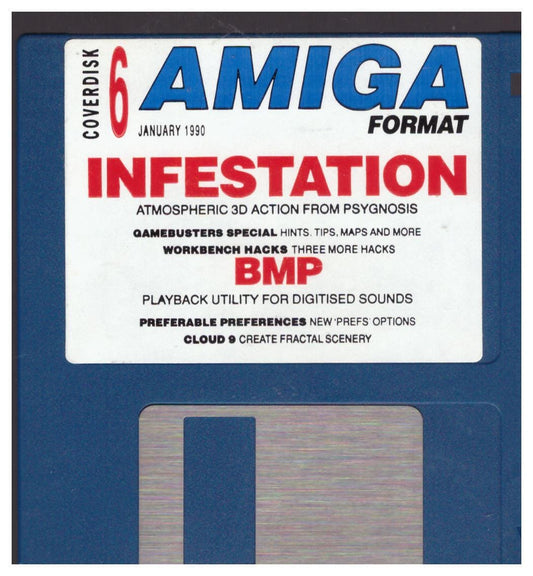 Amiga Format No.6 January 1990 Coverdisk
