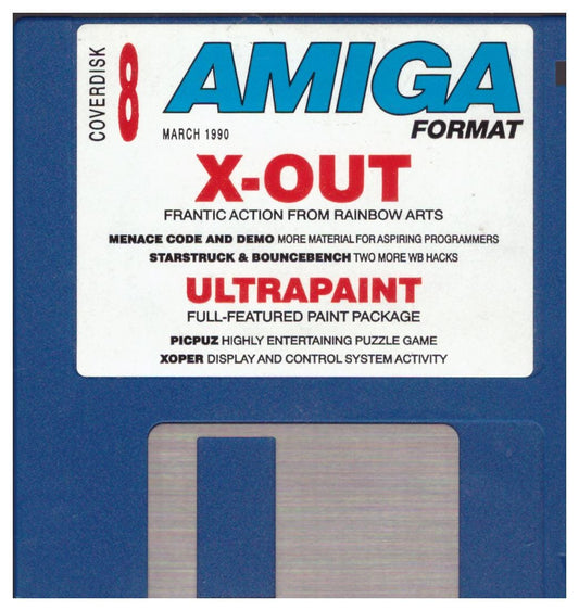 Amiga Format No.8 March 1990 Coverdisk
