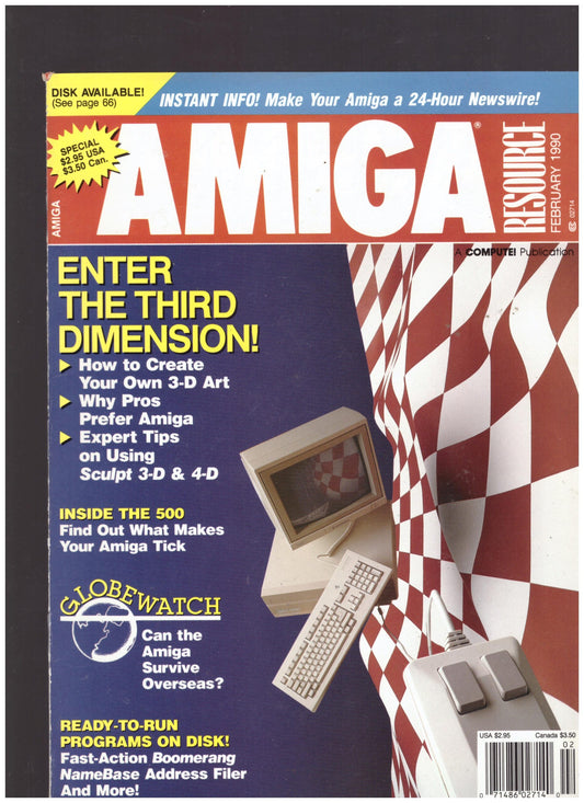 Compute!'s Amiga Resource February 1990 Magazine