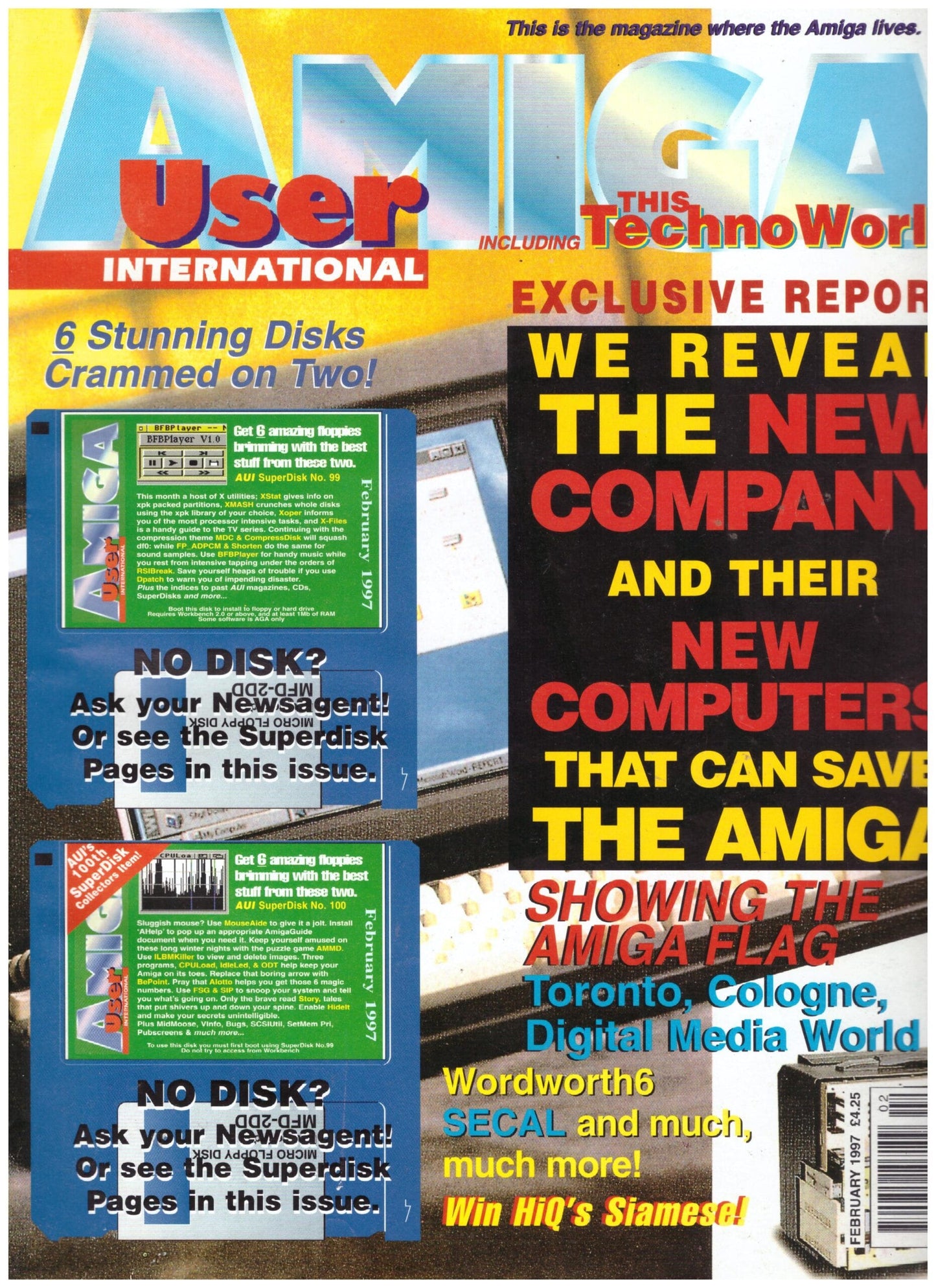 Amiga User International February 1997 Magazine