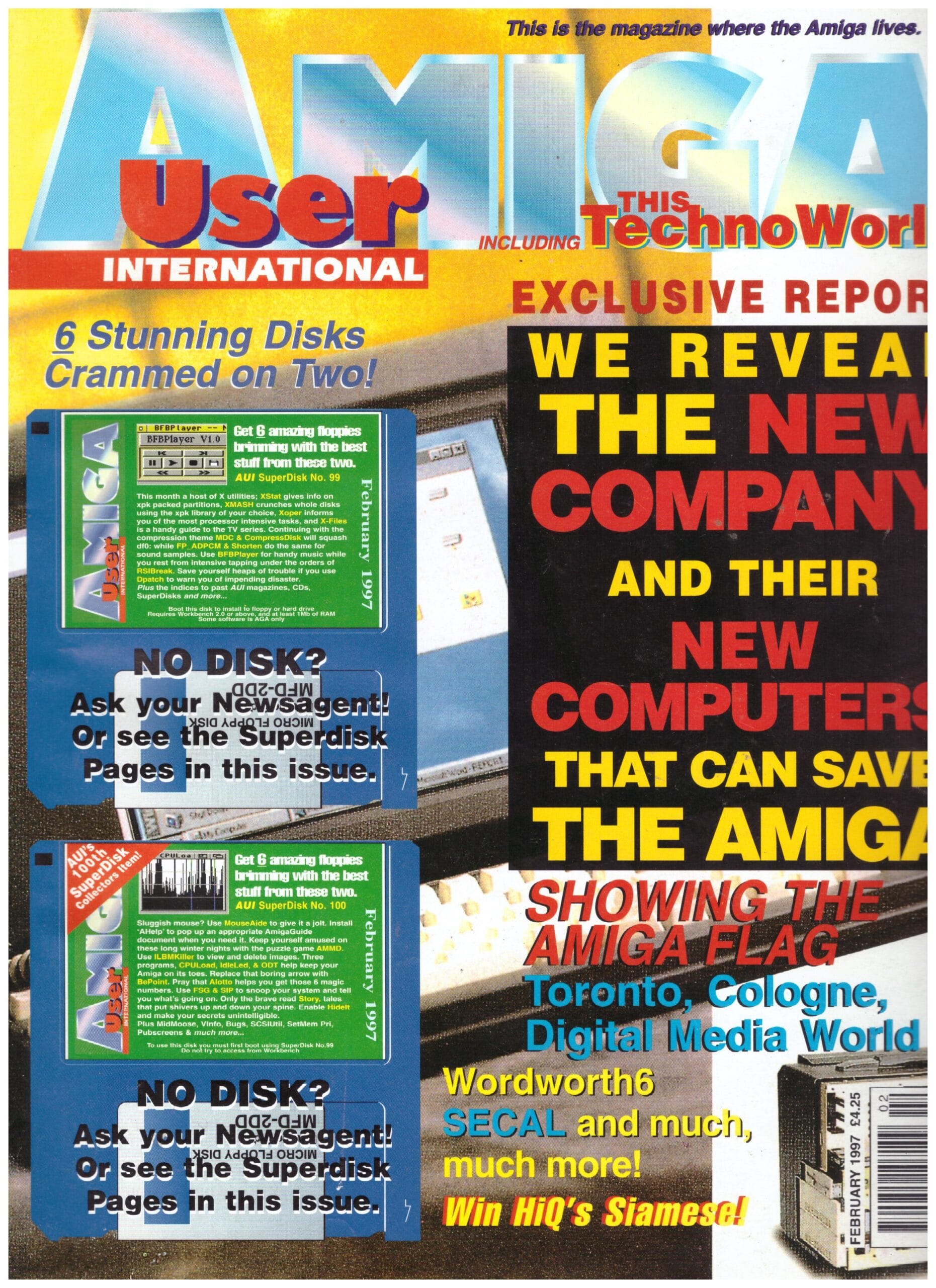 Amiga User International February 1997 Magazine