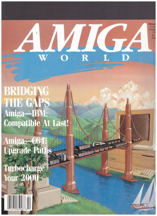 Amiga World Vol 4 Num 2 Feb 1988 Magazine