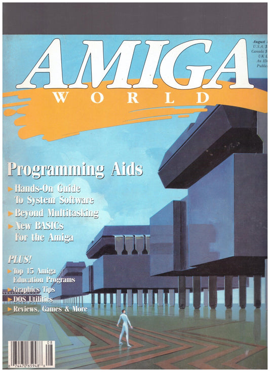 Amiga World Vol 5 Num 8 Aug 1989 Magazine