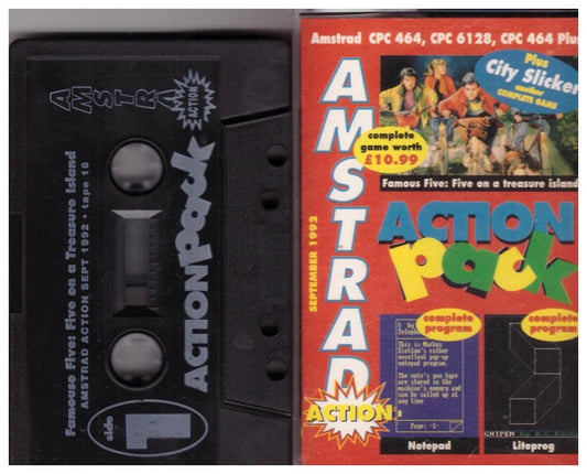 Amstrad Action 18 Covertape September 1992 for Amstrad CPC