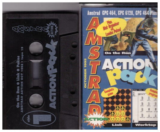 Amstrad Action 19 Oct 92 Covertape for Amstrad CPC