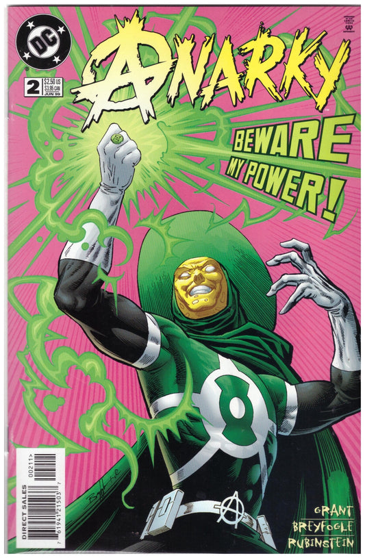 Anarky #2 Jun 99 from DC Comics