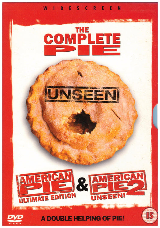 American Pie Ultimate Edition & American Pie 2 Unseen! on DVD from Columbia Tristar Home Entertainment (UDR 90152)